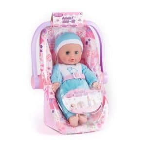 MY BABY - Autostol med dukke - Lyseblå