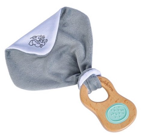 Eichhorn - Gribelegetøj Med Sutteklud Og Spejl Til Baby - Træ