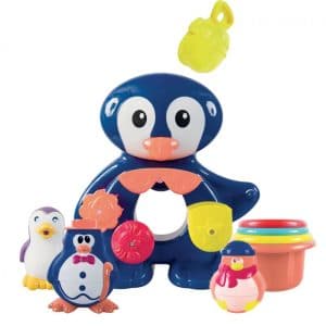 Ludi - Badelegetøj Til Baby - Pingvin Vandmølle Sæt