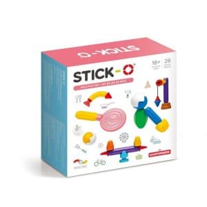 Stick-o - Rolleleg Legetøj Sæt Til Baby - 26 Dele