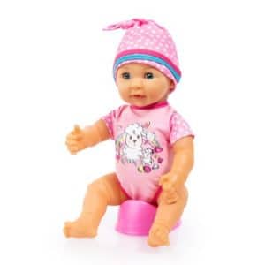 Bayer Dukke - Baby Med Tilbehør - 40 Cm - Lyserødt Sæt