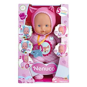 Nenuco - Baby Dukke Med Lyd I Ræve-outfit - Pink