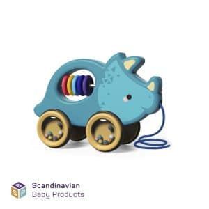 Scandinavian Baby Products - Triceratops Træklegetøj