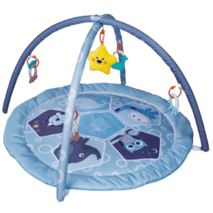 Scandinavian Baby Products - Aktivitetsstativ med 5 Stykker Legetøj - ZOO