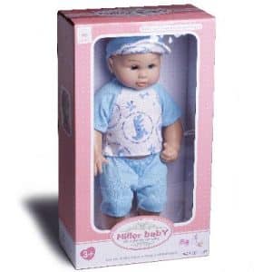 Babydukke Dreng - 40 Cm - Miller Baby