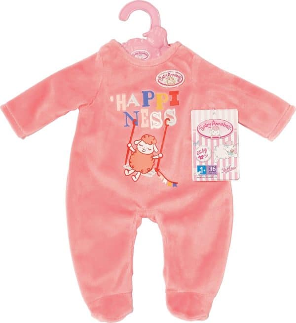 Baby Annabell Dukketøj - Pink Sparkedragt - 36 Cm