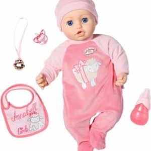 Baby Annabell - Dukke I Lyserødt Sæt - Med Tilbehør - 43 Cm