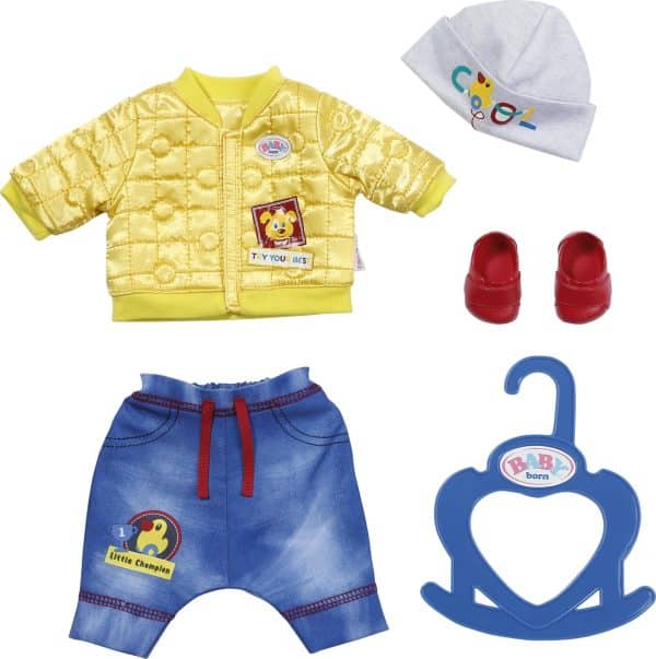 Baby Born - Dukketøj - Little Cool Kids Outfit - 36 Cm