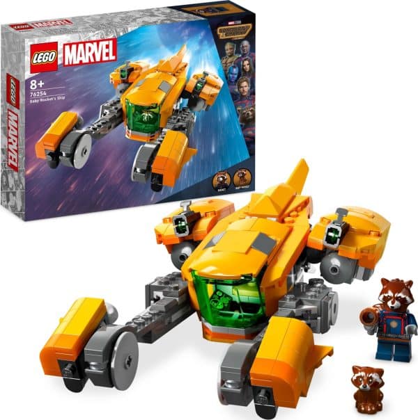 Lego Marvel - Baby Rockets Skib - 76254