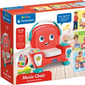 Musik Stol - Aktivitetslegetøj Med Spil Og Musik - Baby Clementoni