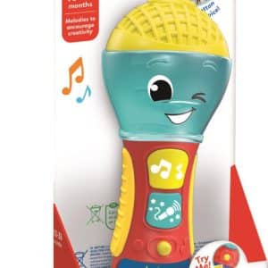 Legetøjsmikrofon Med Lyd Og Lys - Baby Clementoni