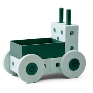 MODU byggesæt - 3-i-1 baby walker - Ocean mint/forest green