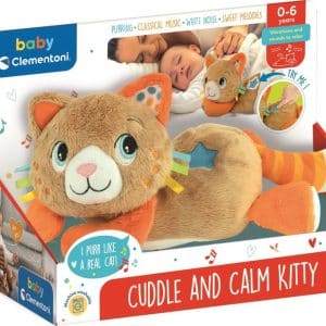 Sovebamse Med Lyd Og Vibrationer - Kat - Baby Clementoni