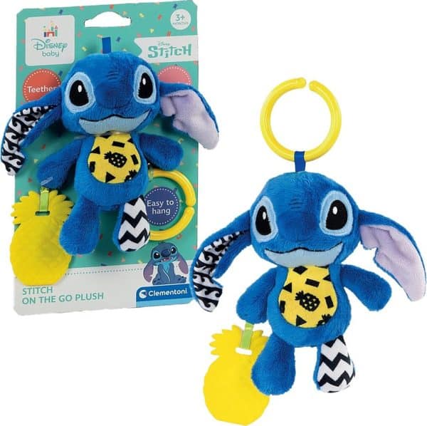 Stitch Bamse - Disney Baby - Aktivitetsbamse - Clementoni