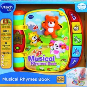 Vtech - Baby Musikbog Med Børnesange - Dansk