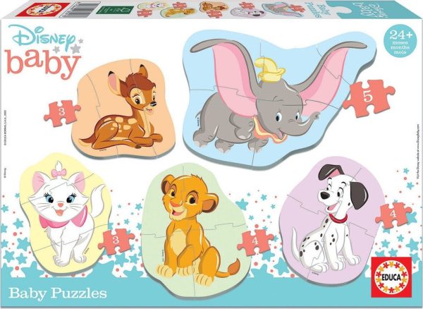 Educa - Baby Disney Dyr Puslespil