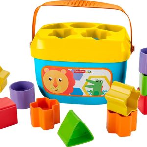 Fisher-price - Puttekasse - Babys Første Klodser - 10 Klodser