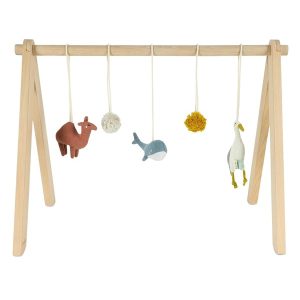 Trixie Wooden Baby Gym Camel Heron Whale