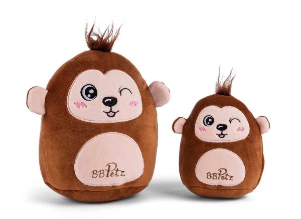 BB Petz Abe Og Baby Sæt, 20+14 Cm Stofdyr - Bamse - Legekammeraten.dk