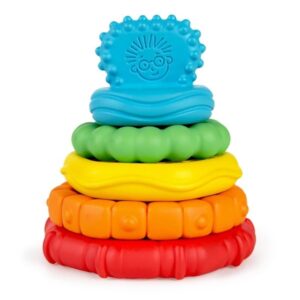 Baby Einstein Stack & Teethe™ Multi-Textured Teether Toy
